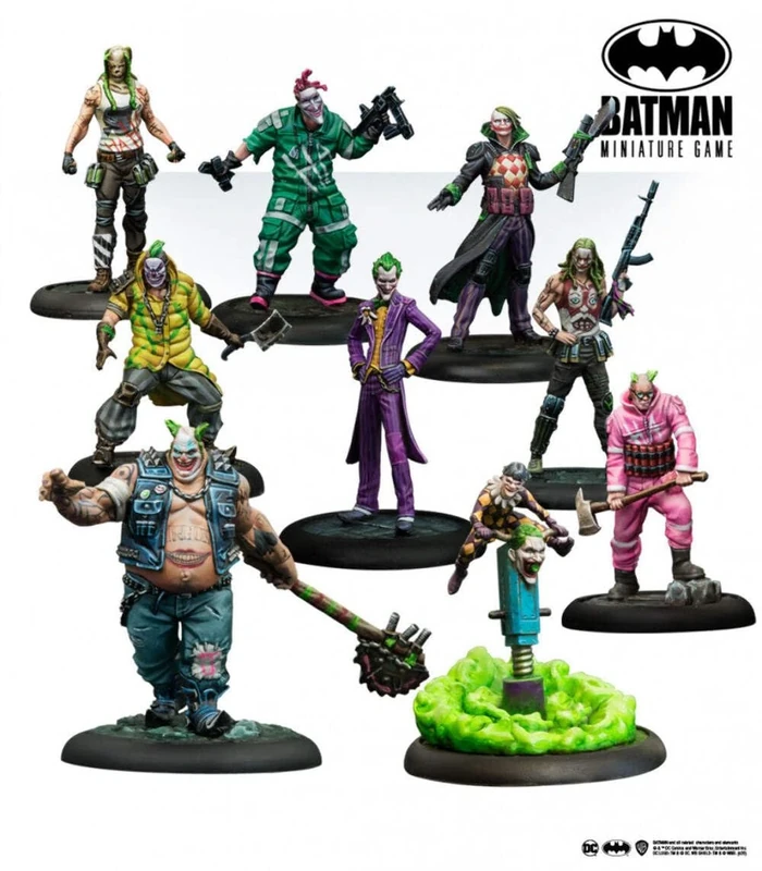 Knight Models - Batman Miniature Game: The Joker: Clowns Party