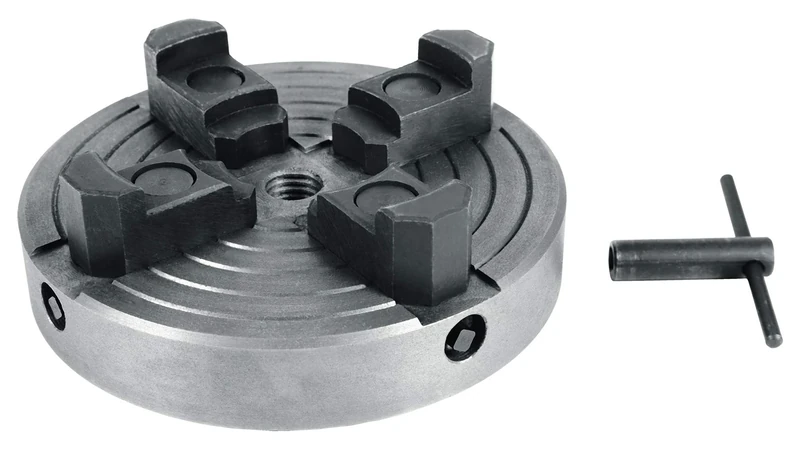 Einhell Four-Jaw Chuck for Turning Machine Accessory (Suitable for TC-WW 1000 and TC-WW 1000/1, M18 Holder)