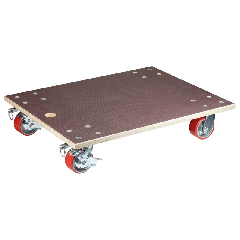 WAGNER professional moving dolly MM 1348 I 78 x 59 cm - for maximum loaded Euronorm stacking containers I non-slip surface I 1,000 kg load capacity - 20134801