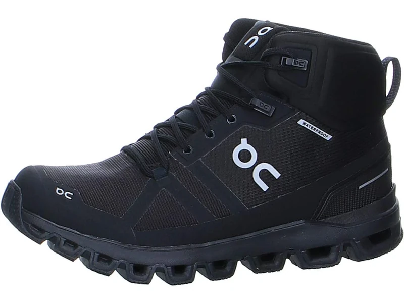 On 23.99851 Cloudrock Waterproof 1 Women All Black UK 4.5
