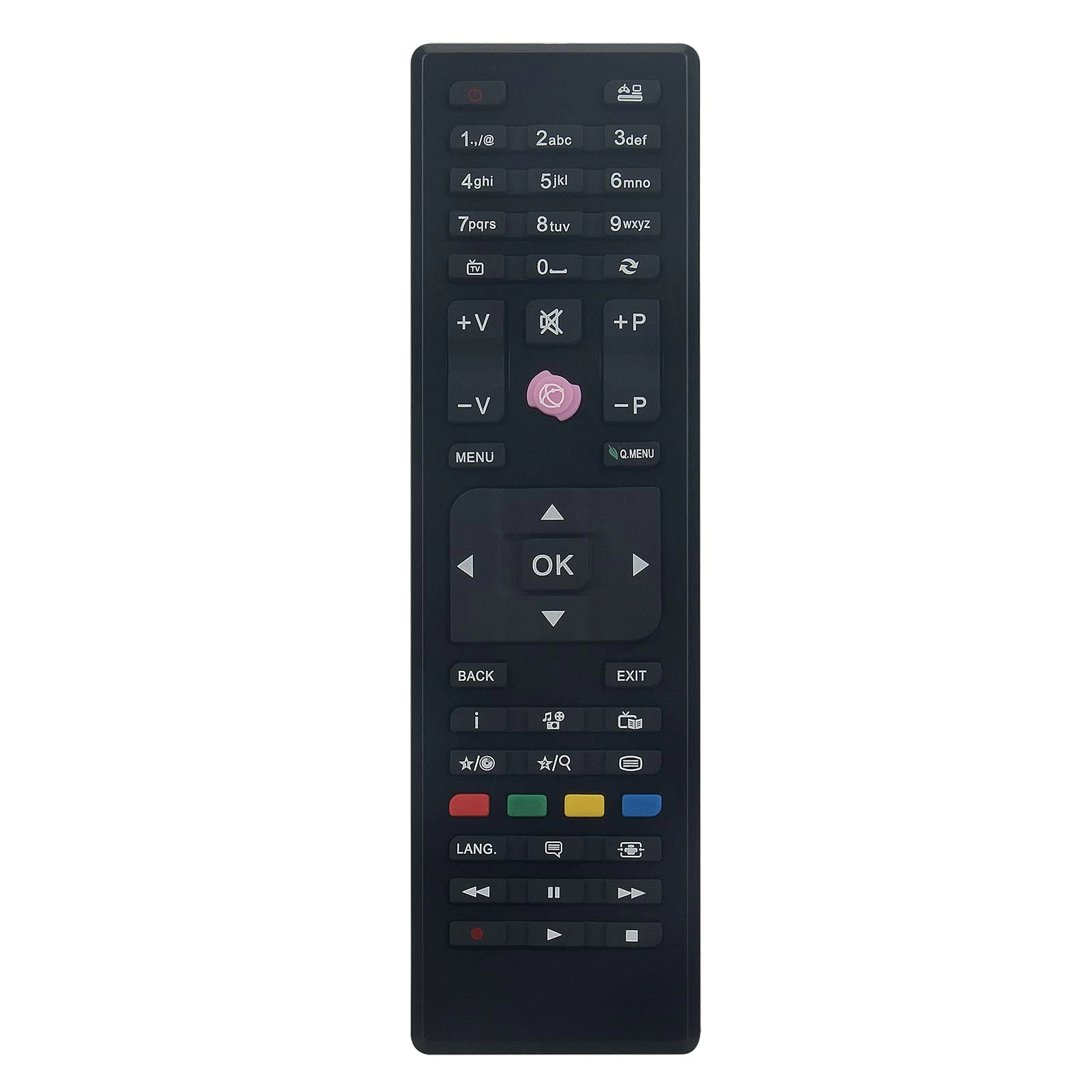 ALLIMITY RC4870 Remote Control Replaced for CELCUS CEL-43FHDB-16/1 DLED32167HD DLED40125F DLED48272FHD LCD329083DFHD LED20265HDDVDB LED20265HDDVDW LED24272HDDVD LED19S913