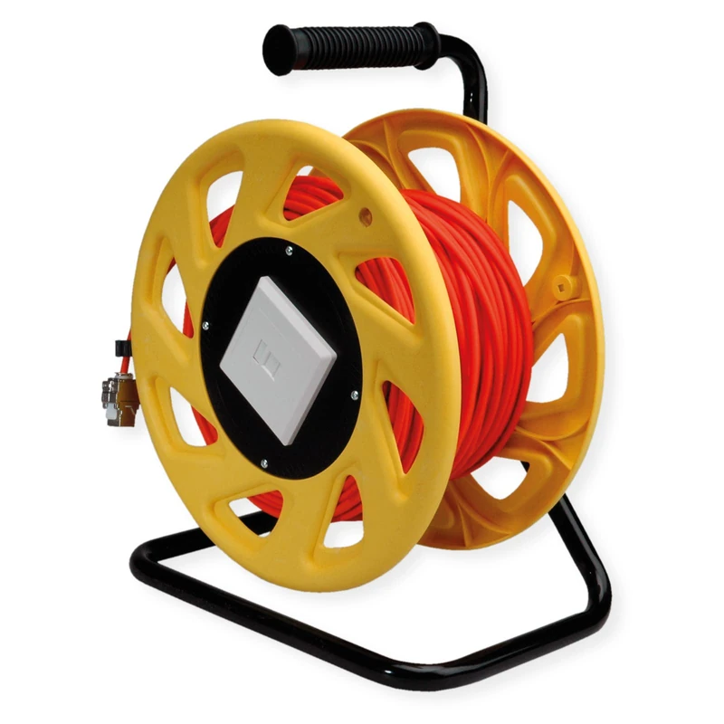 ROLINE Cat.6A RJ-45 Cable Reel (Class EA) 60m
