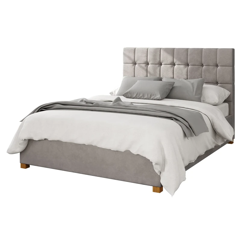 Aspire Beds Ottoman - 24 Square - Plush Velvet - Teal - 46