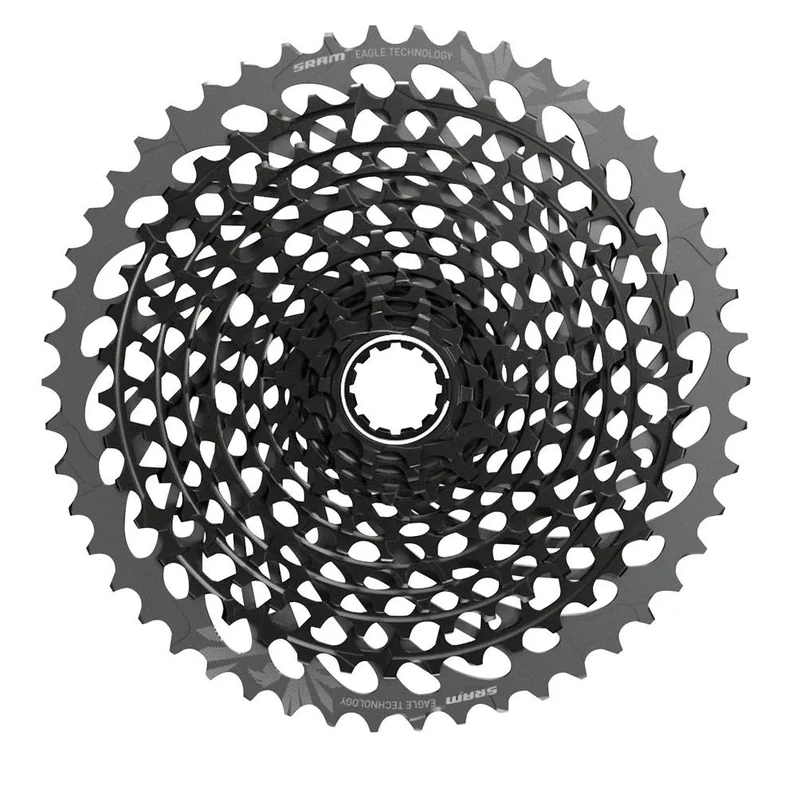 Sram: XG-1295 Eagle 10-50T 12 Speed Polar Cassette - POLAR GREY - 10-50T x 12 Speed
