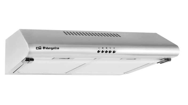 Orbegozo ST 07260 D in Standard Extractor Hood, 2 x 60 W Motors, 3 Power Levels, 2 x Removable Aluminium Filters, 347.4 m3/h, LED Lighting