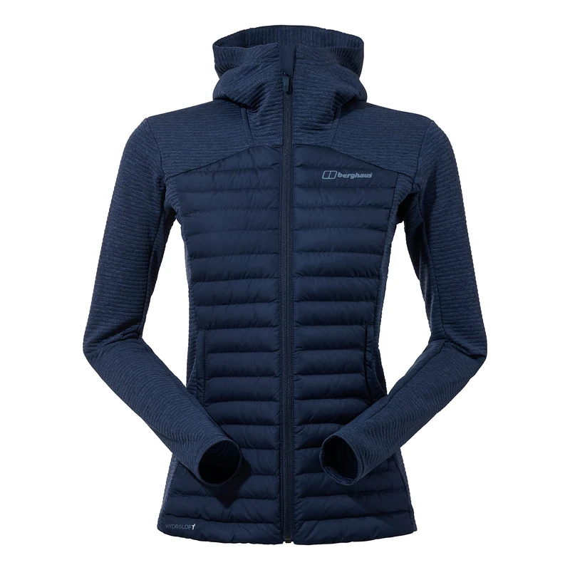 Berghaus Women's Nula Synthetic Insulation Padded Warm Jacket | Durable Design | Water Resistant | Puffer Jacket, Dusk