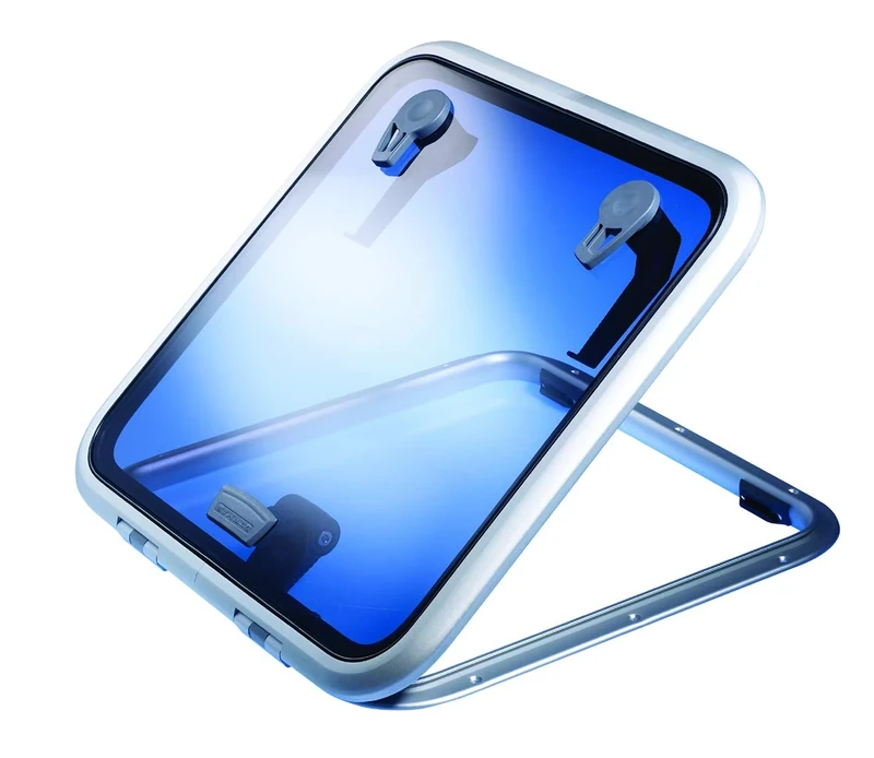 Lewmar® Medium Profile Replacement Flange Base Hatch for Boats - Size 40