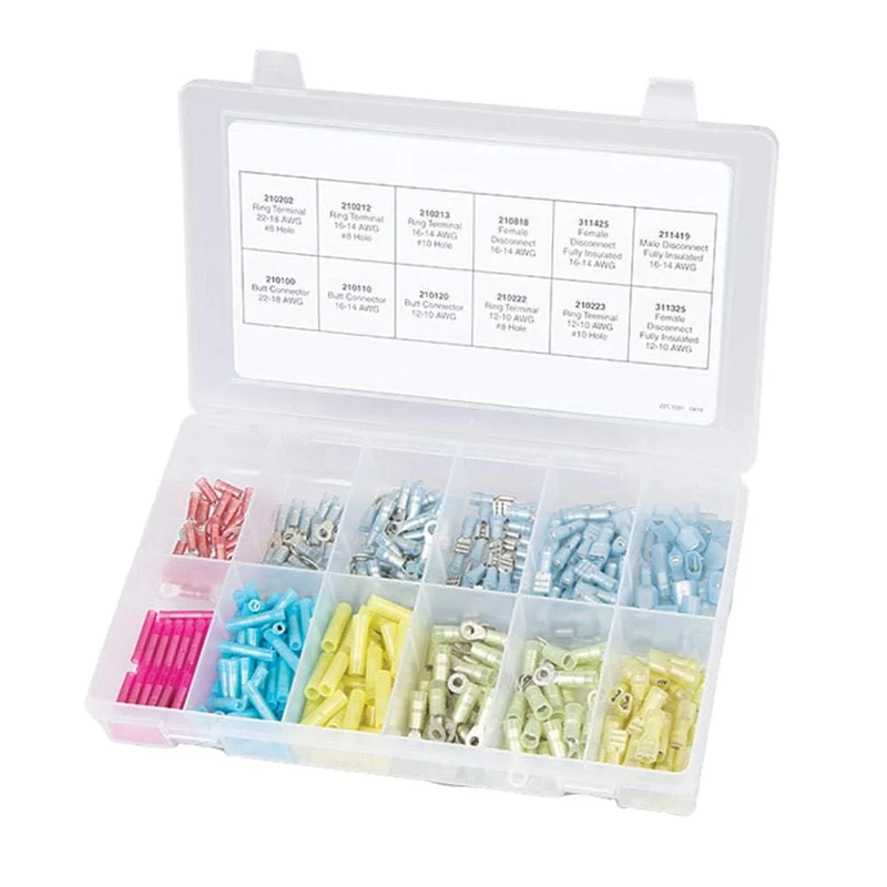 440pc Nylon Electrical Terminal & Connector Kit