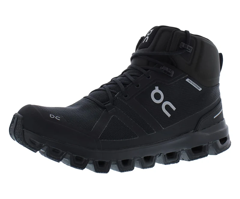 On 23.99851 Cloudrock Waterproof 1 Women All Black UK 6.5