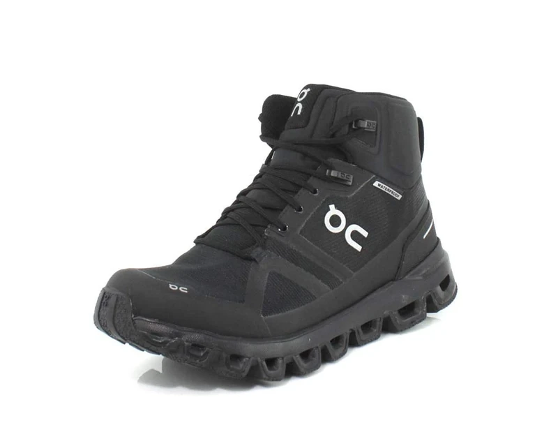 On 23.99851 Cloudrock Waterproof 1 Women All Black UK 5.5