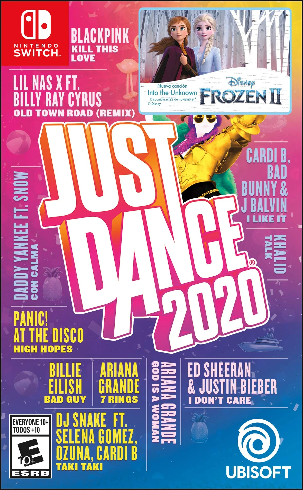 Just Dance 2020 (# - English/French/Spanish Box) - Nintendo Switch