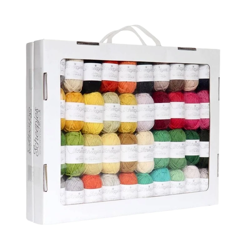 Scheepjes - Scheepjes Metropolis Colour Pack - 80 x 10 Grams (1 Box) - Image 1
