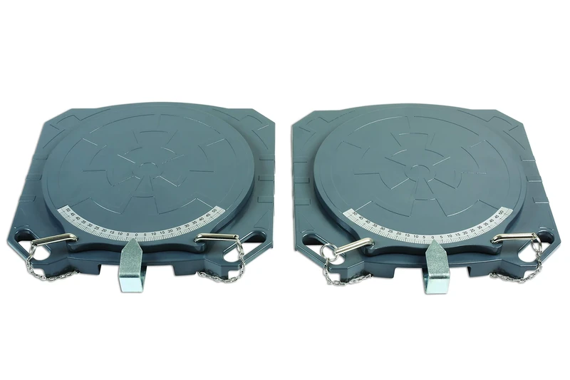 Gunson 77158 Steering Turntables - Aluminium 4000kg (Pair)
