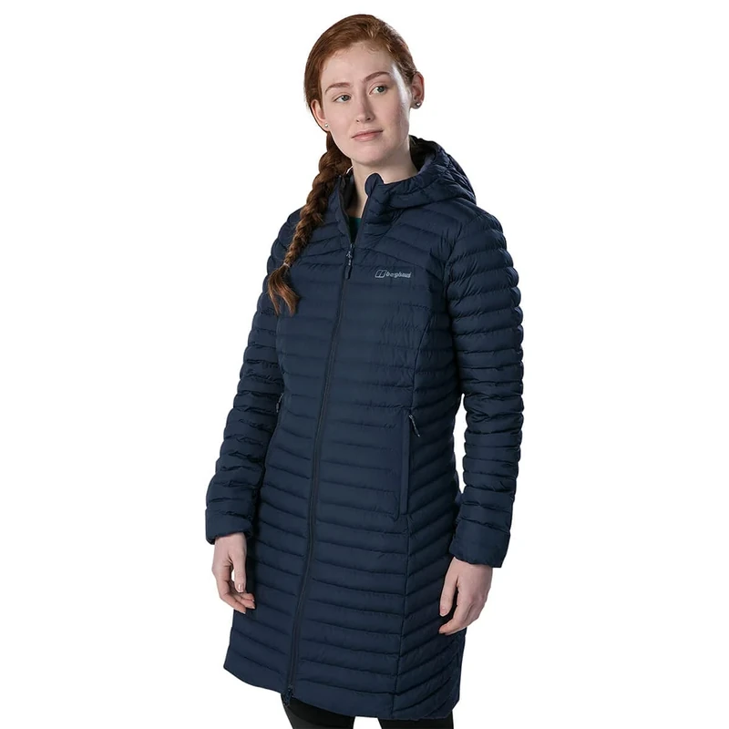 Berghaus Women's Nula Micro Synthetic Insulated Padded Coat | Durable Design | Water Resistant | Puffer Jacket, Dusk, 12