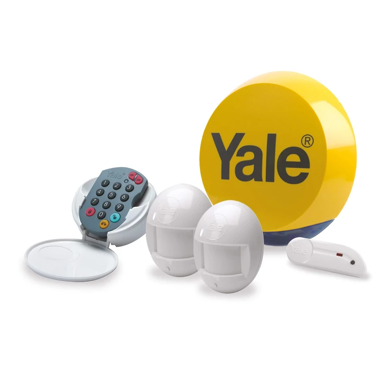 Yale HSA Essentials Alarm Kit - Battery Powered 5-Piece Wireless