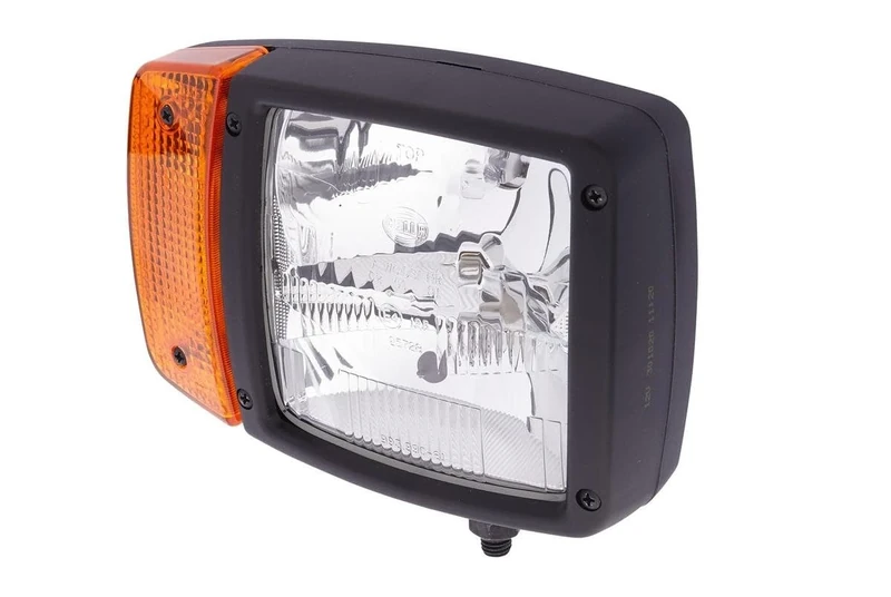HELLA 1SA 996 120-021 Headlight - 12V - mounting - Lens Colour: Yellow - Plug: AMP - Right Front