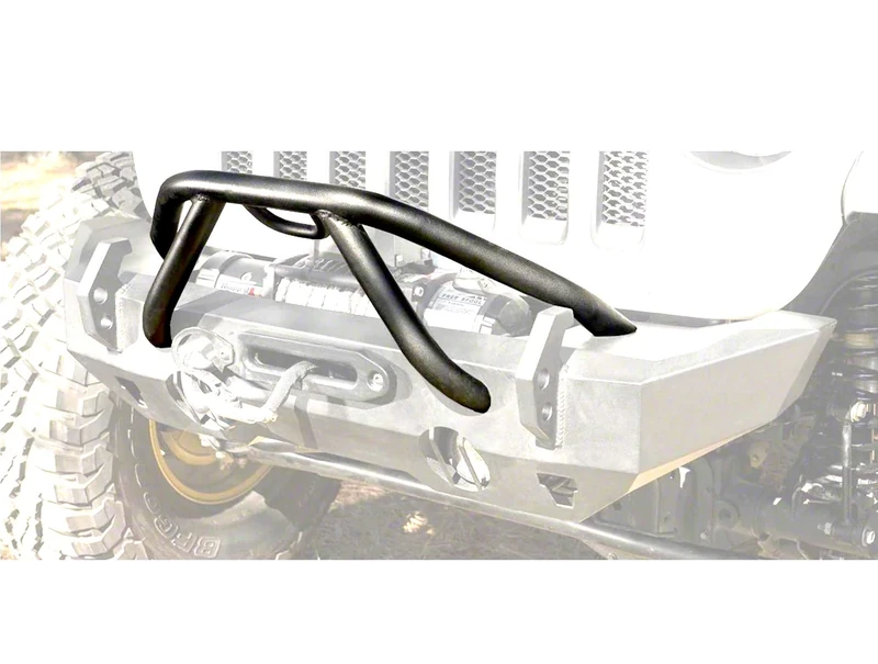 Rugged Ridge HD Bumper X-Striker Bar | Textured Black, Steel | 11540.61 | Fits HD Bumpers from Rugged Ridge