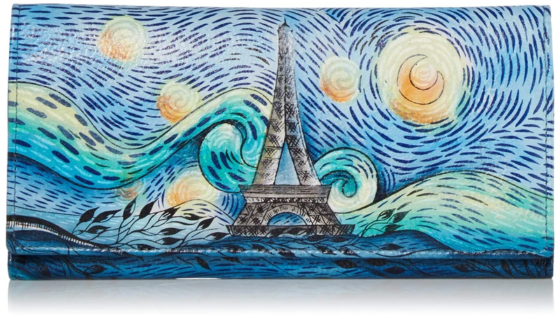 Anna by Anuschka Women's 1710 Wallet, Love in Paris, One Size