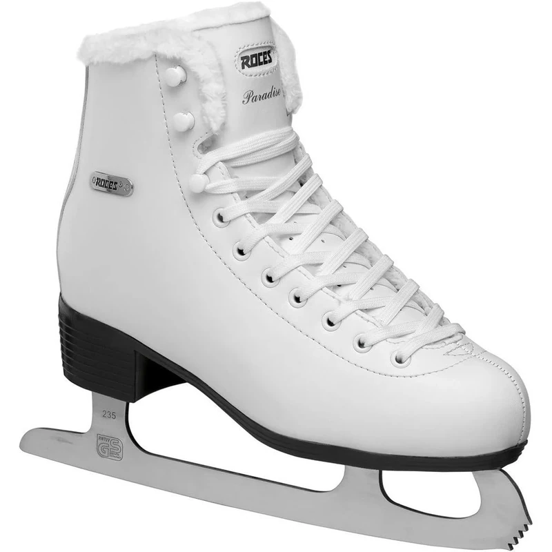 Roces Paradise Eco-fur Women's Leisure Ice Skates, Womens, 450704, White, 41 (EU)