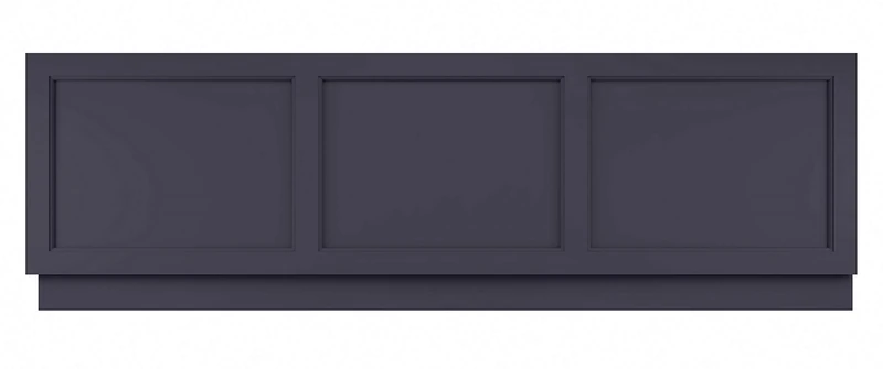 Hudson Reed LOP305 Old London ǀ Traditional Bathroom Straight Front Bath Panel, 1700mm, Twilight Blue