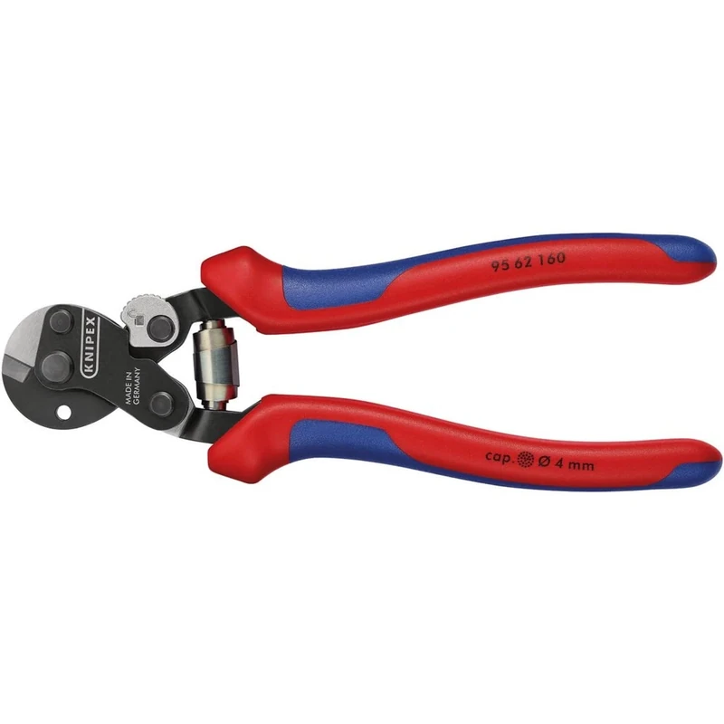 Knipex 04598 95 62 160SBE 160mm Wire Rope Cutters with Heavy Duty Handles