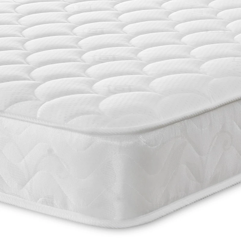 eXtreme comfort ltd Shell Quilted Memory Spring Mattress Sprung Mattress With A Layer Of Memory Foam, Luxury Quilted Shell Top 7" deep (Shorty Small Single 75cm by 175cm)
