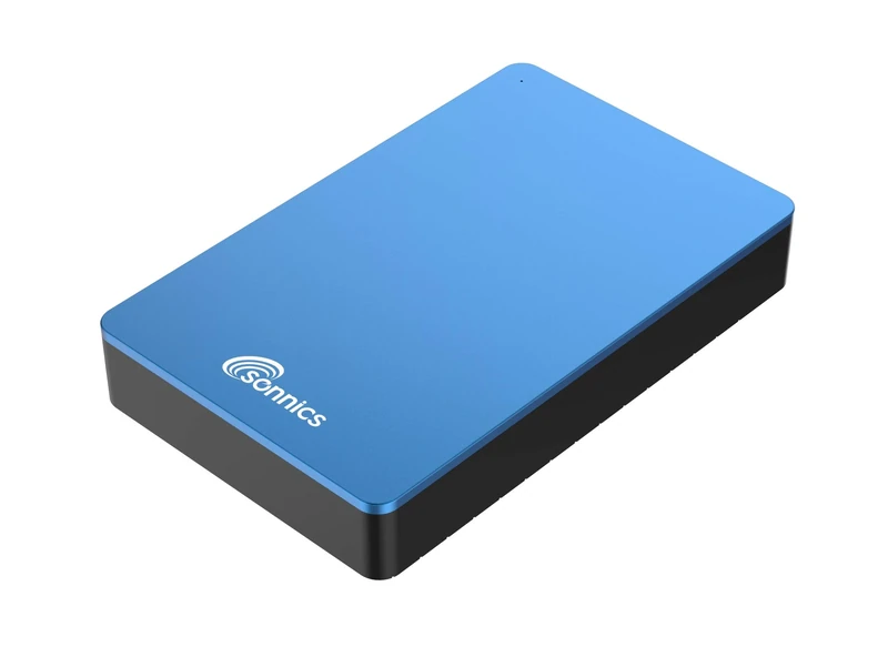 Sonnics 2TB Blue External Desktop Hard drive USB 3.0 Compatible with Windows PC, Mac, Smart tv, XBOX ONE & PS4 (Mains Powered Not portable)