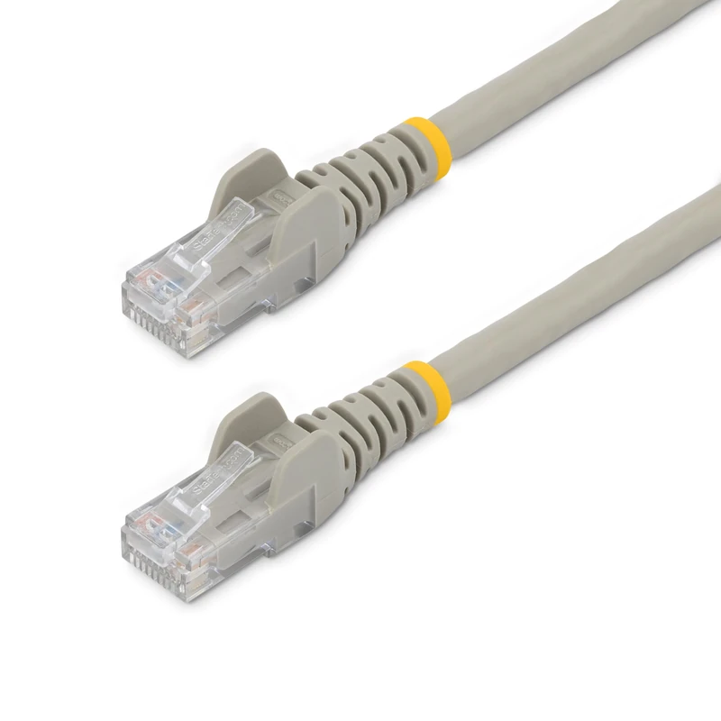 StarTech.com 6 ft. CAT6 Ethernet cable - 10 Pack - ETL Verified - Gray CAT6 Patch Cord - Snagless RJ45 Connectors - 24 AWG Copper Wire - UTP Ethernet Cable (N6PATCH6GR10PK)