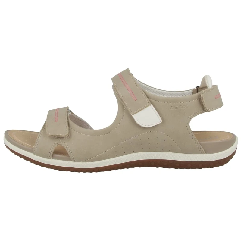 Geox Womens Vega Sandals, Taupe, 6 UK