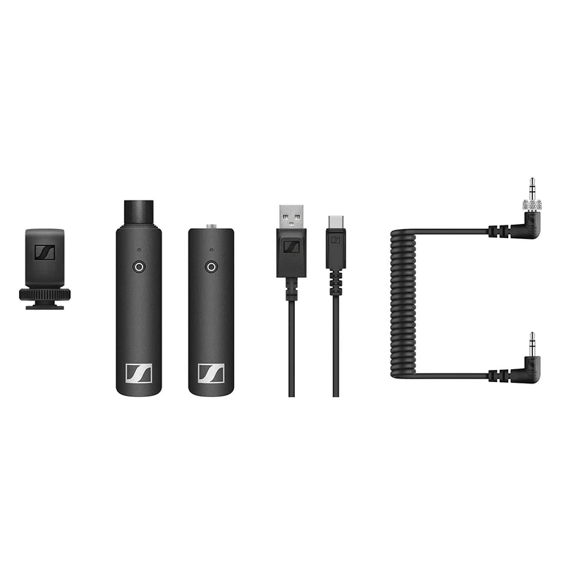 Sennheiser XSW-D Portable Interview Set | Plug &Play Digital Handheld Wireless Mic System for Camera Audio Recording | 75m Operating Range and 5-hour Battery Life (508489)