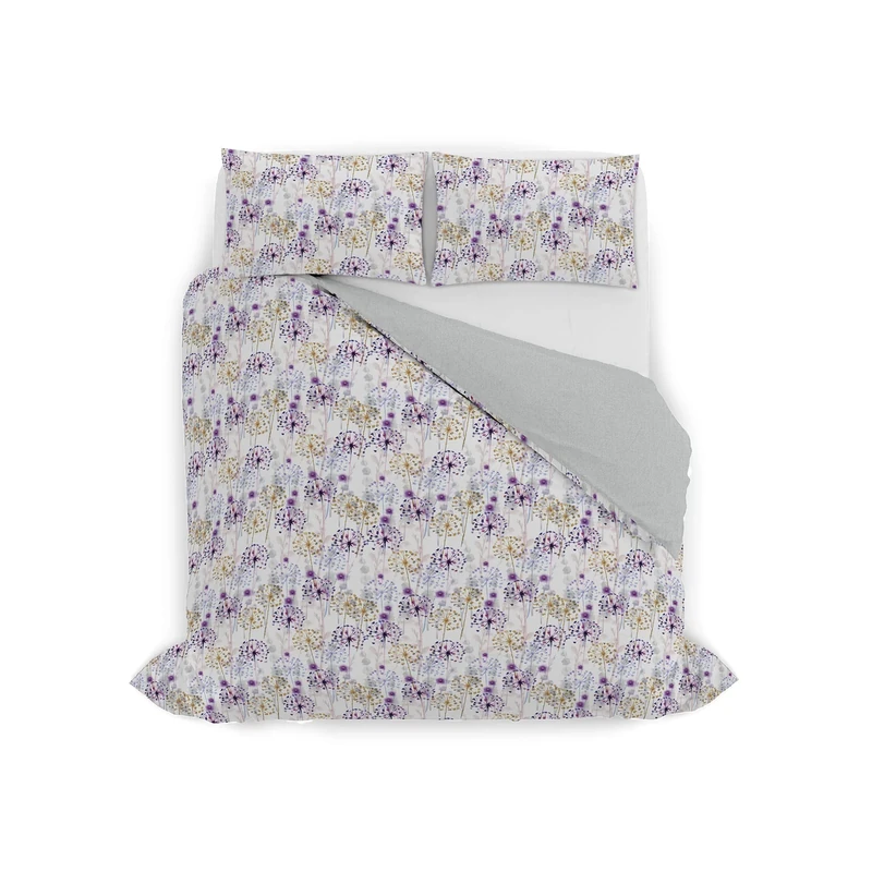 Italian Bed Linen “Watercolor” Duvet Cover Set, WT10, Double