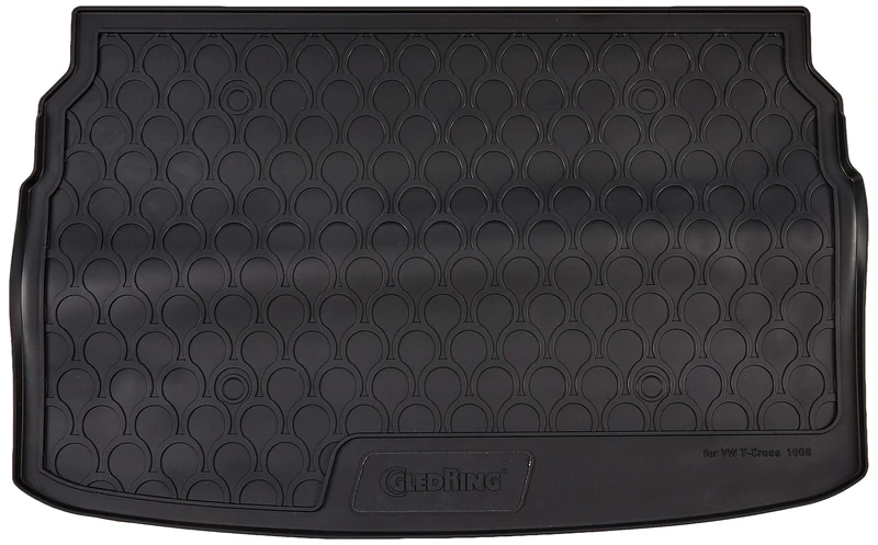 Gledring Rubbasol (Rubber) Boot Mat compatible with Volkswagen T-Cross 2019- (Lower variable floor)