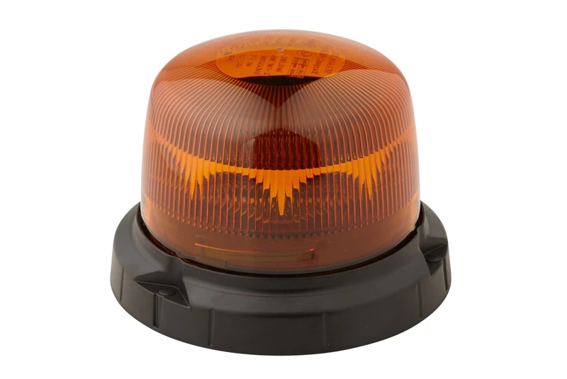 HELLA 2RL 014 979-001 LED-Rotating Beacon - RotaLED Compact - 12/24V - Amber - Bolted - Cable: 150mm - Plug: Blade Terminal