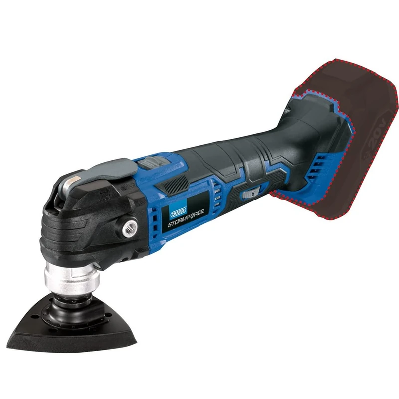 Draper 89482 COMT20SF Storm Force 20V Oscillating Multi-Tool - Bare