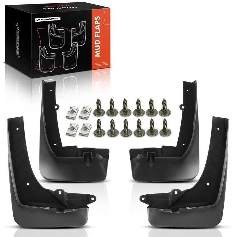 A-Premium Splash Guards Mud Flaps Mud Guards Front Rear Replacement for BMW X5 G05 2019-2020 Pack of 4