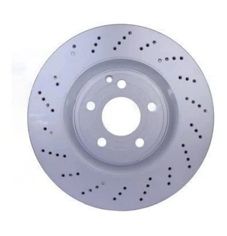 HELLA 8DD 355 126-381 Brake Disc - 55899PRO_HC - High-carbon - Coated - 344mm - 32mm - Perforated/internally vented - for e.g. MERCEDES-BENZ