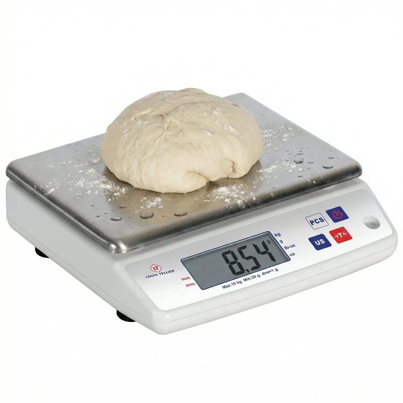 EMGA 208061 Scale, 010 kg/1 g, 8 cm x 24 cm x 22 cm