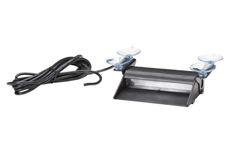 HELLA 2XD 014 053-001 LED-Strobe-type Beacon - FWL-LED - 12V - Blue - mounting - Cable: 3700mm - Plug: DIN ISO 4165