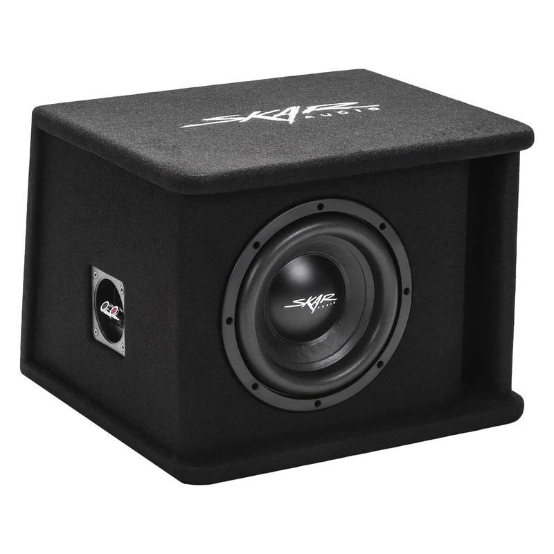 Skar Audio Single 8" 700W Loaded SDR Series Vented Subwoofer Enclosure | SDR-1X8D2