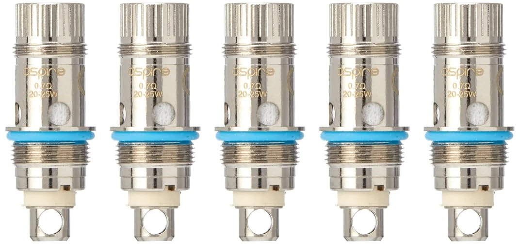 Aspire Nautilus 2s Mesh Coils 0.7ohm for Nautilus 2s Tank - 5 Pack, No Nicotine