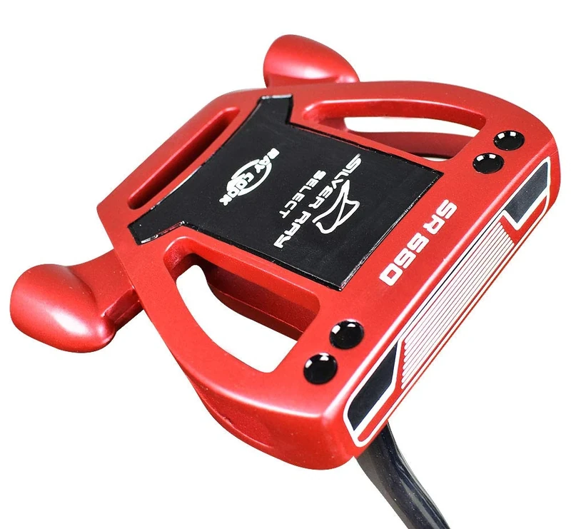 Ray Cook Golf Silver Ray Select SR550 Putter Red 35" - Image 1