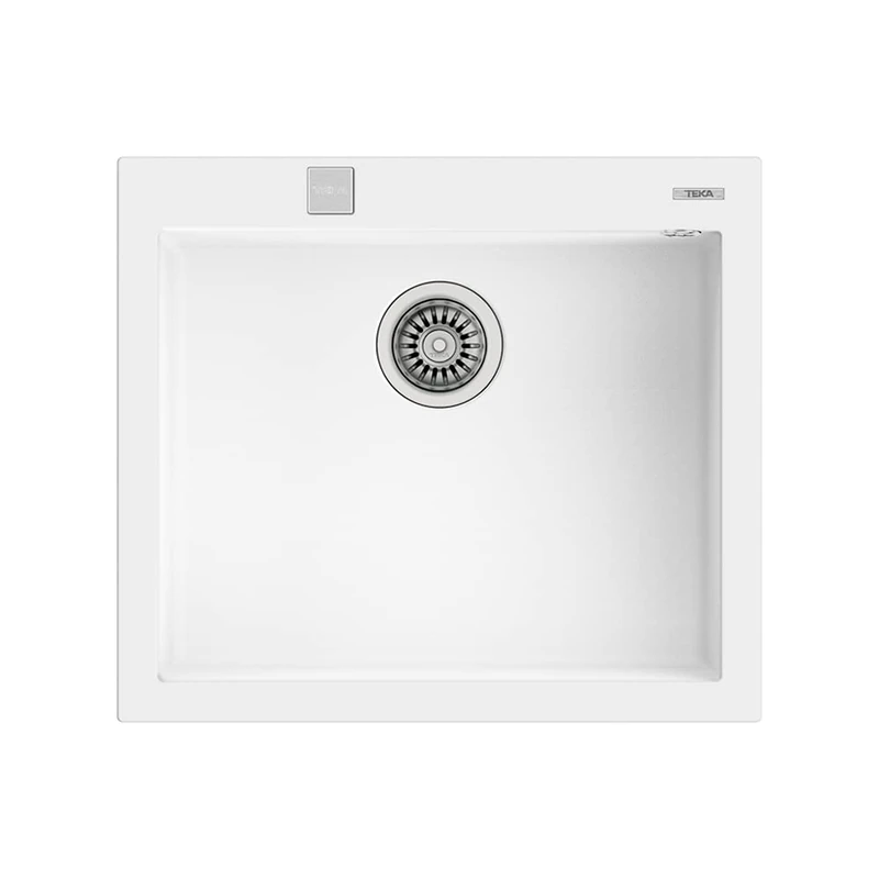 Fregadero TEKA 115230009 FORSQUARE 50.40 TG V.AUTO Blanco ARTICO