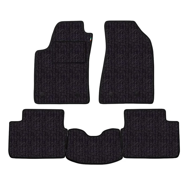 Floor Mat Set for Renault Super 5 Year from 1983 to 1997 Fibre Floor Anthracite Colour