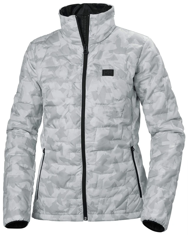 Helly Hansen W Lifaloft Insulator Jacket Women's, womens, Jacket, 65625, 853 gray fog camo, XL