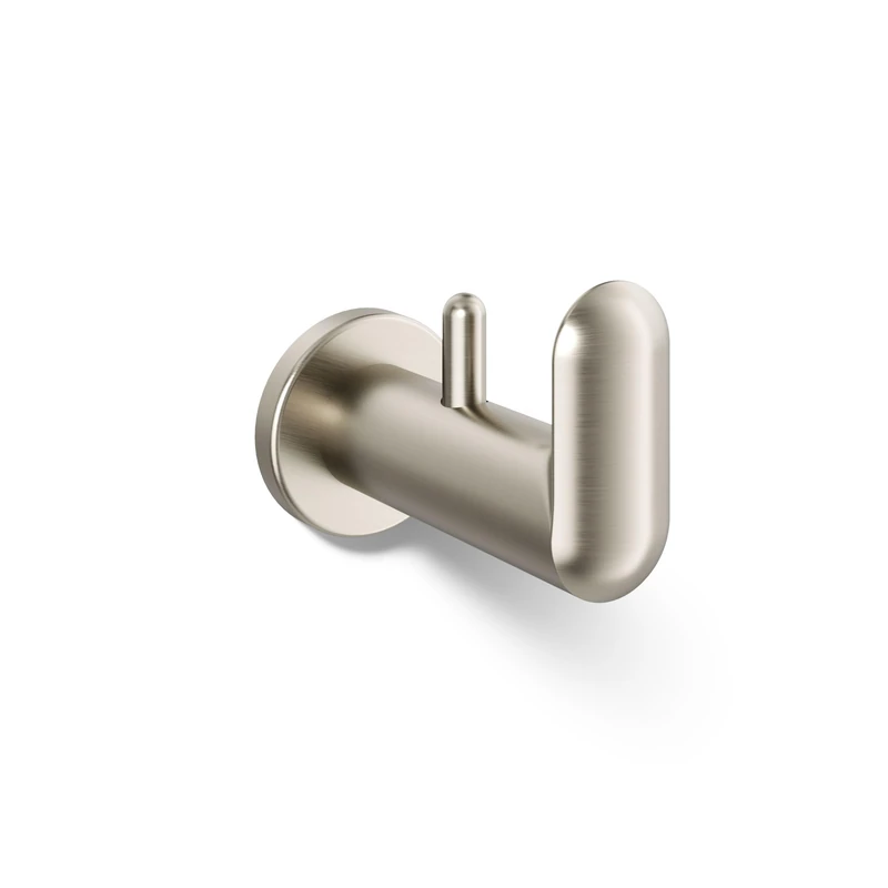 Kohler K-97897-BN Kumin Robe Hook, Vibrant Brushed Nickel - Image 1