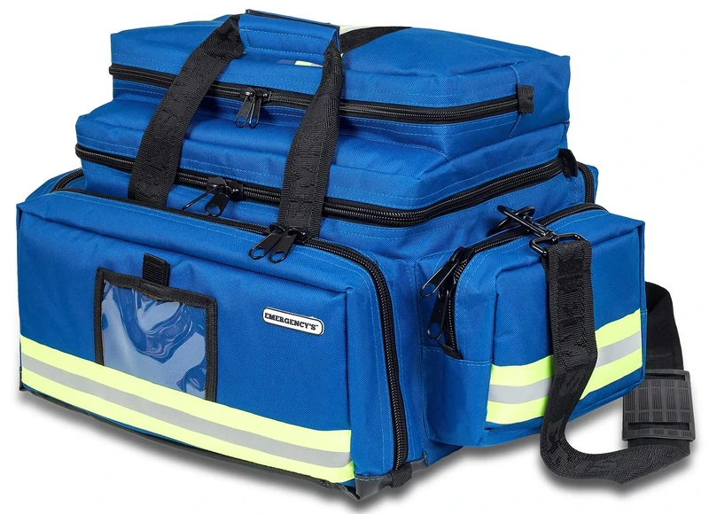 Elite Bags, EMS, Large Capacity Emergency Bag, Royal Blue