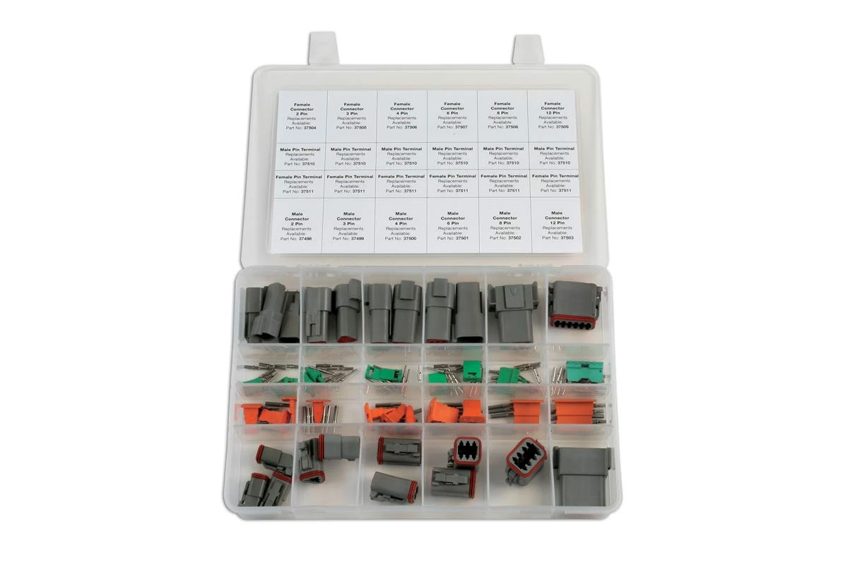 Connect 37415 Assorted Deutsch DT Connector Kit 22pc