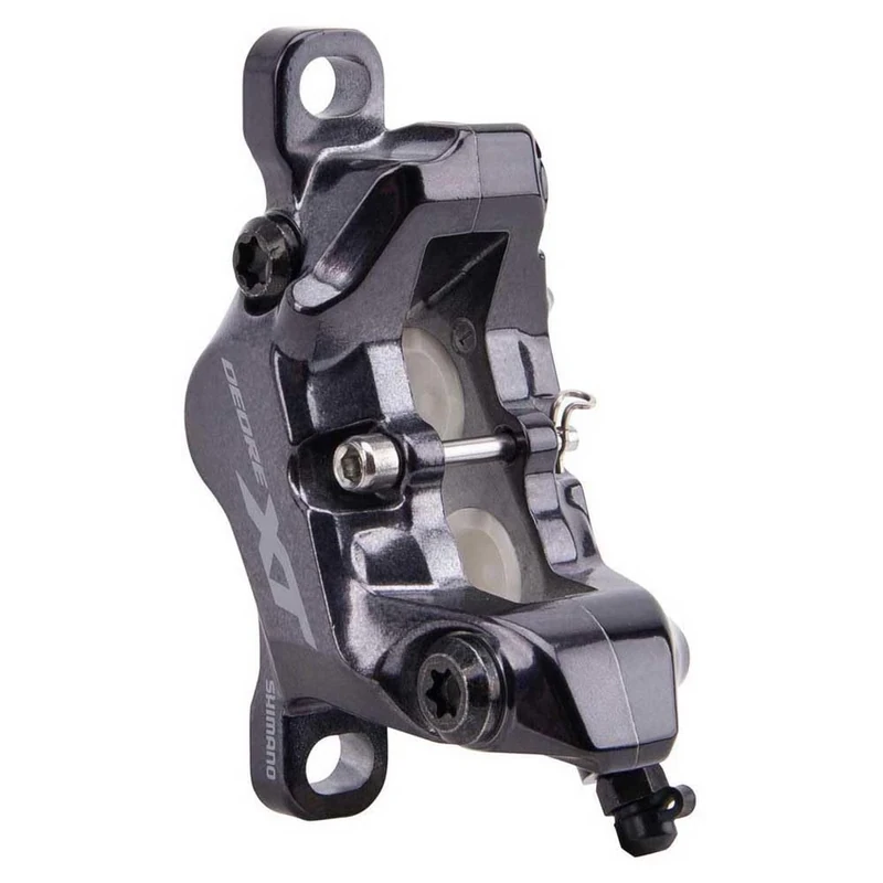 Shimano Deore XT BR-M8120 XT 4-piston calliper, post mount, without adapters, front or rear, Black