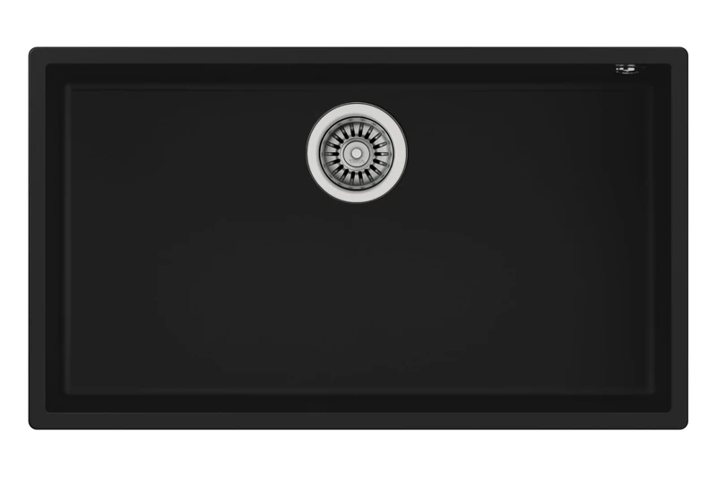 Teka Tegranite Square Sink 72.40 Black Ref 115230015 Furniture 80 cm