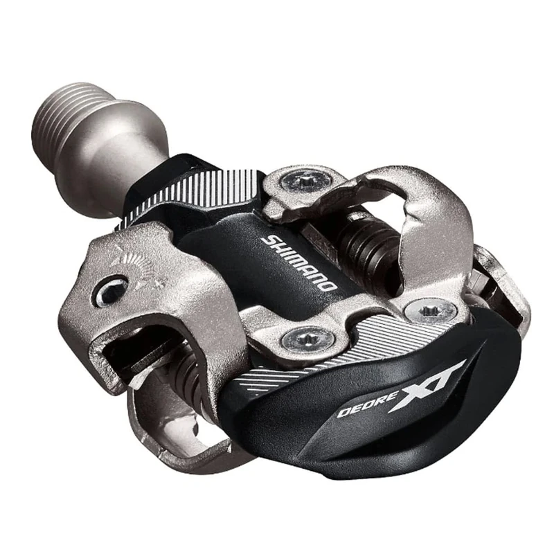 SHIMANO Pedals PD-M8100 Deore XT XC race SPD pedal, Black, 9/16 inches